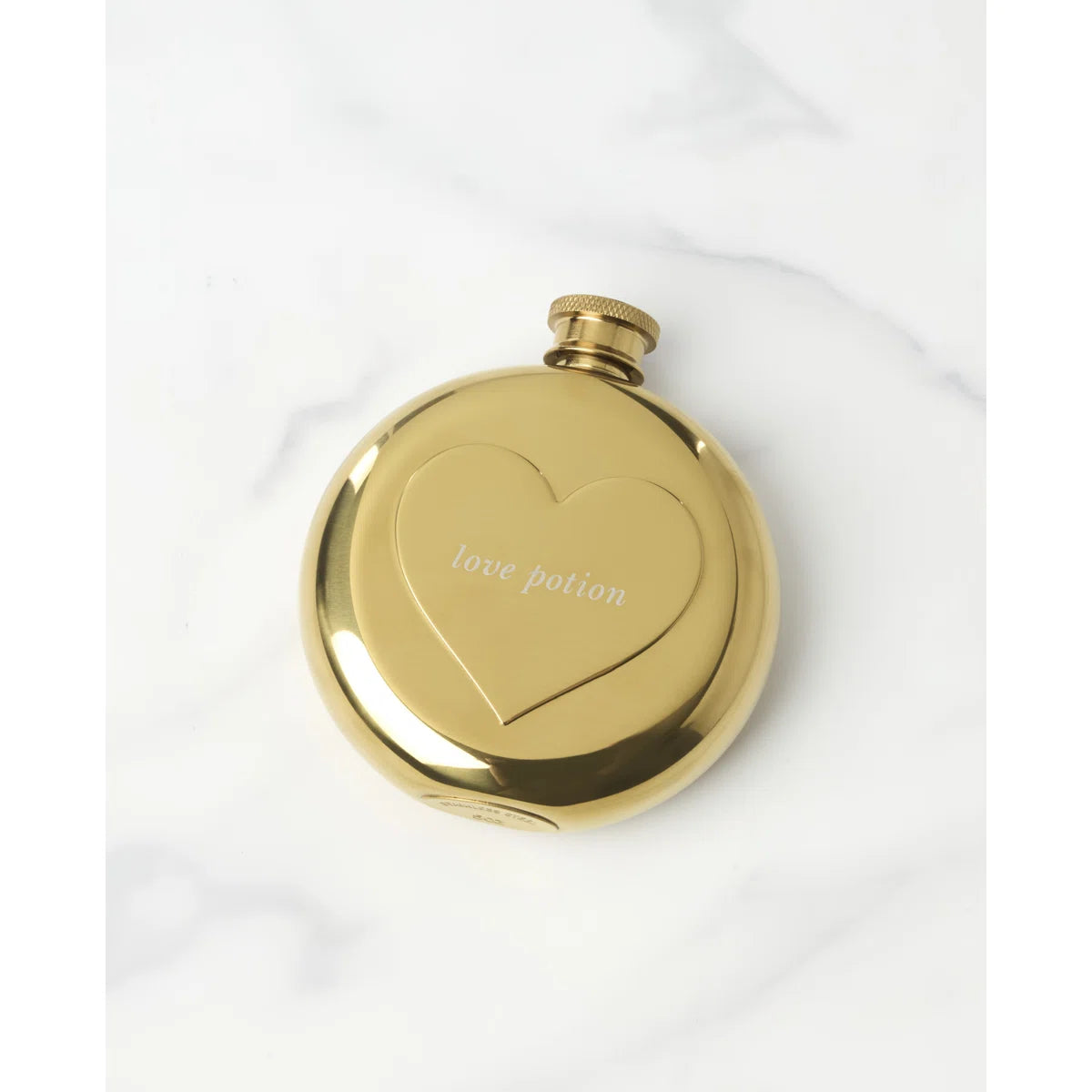Gold Stainless Steel Flask Set